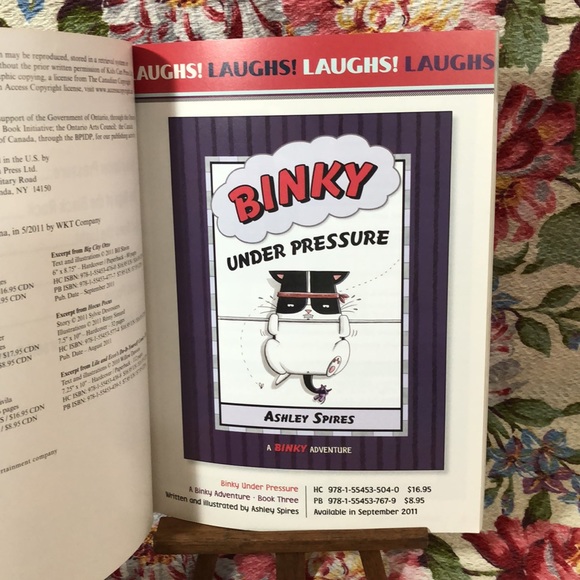 Graphic Novel Sampler 1 Binky Dessa Red Otto/Crackers Luz Hocus Pocus Lila/Ecco - Picture 7 of 16